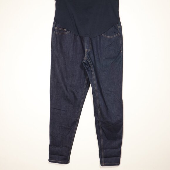 NWOT Time and Tru Maternity Jeans Medium Wash Skinny 5 Pocket Size L - Picture 5 of 13